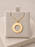 PR - Customized Necklace with long chain - 18K Gold