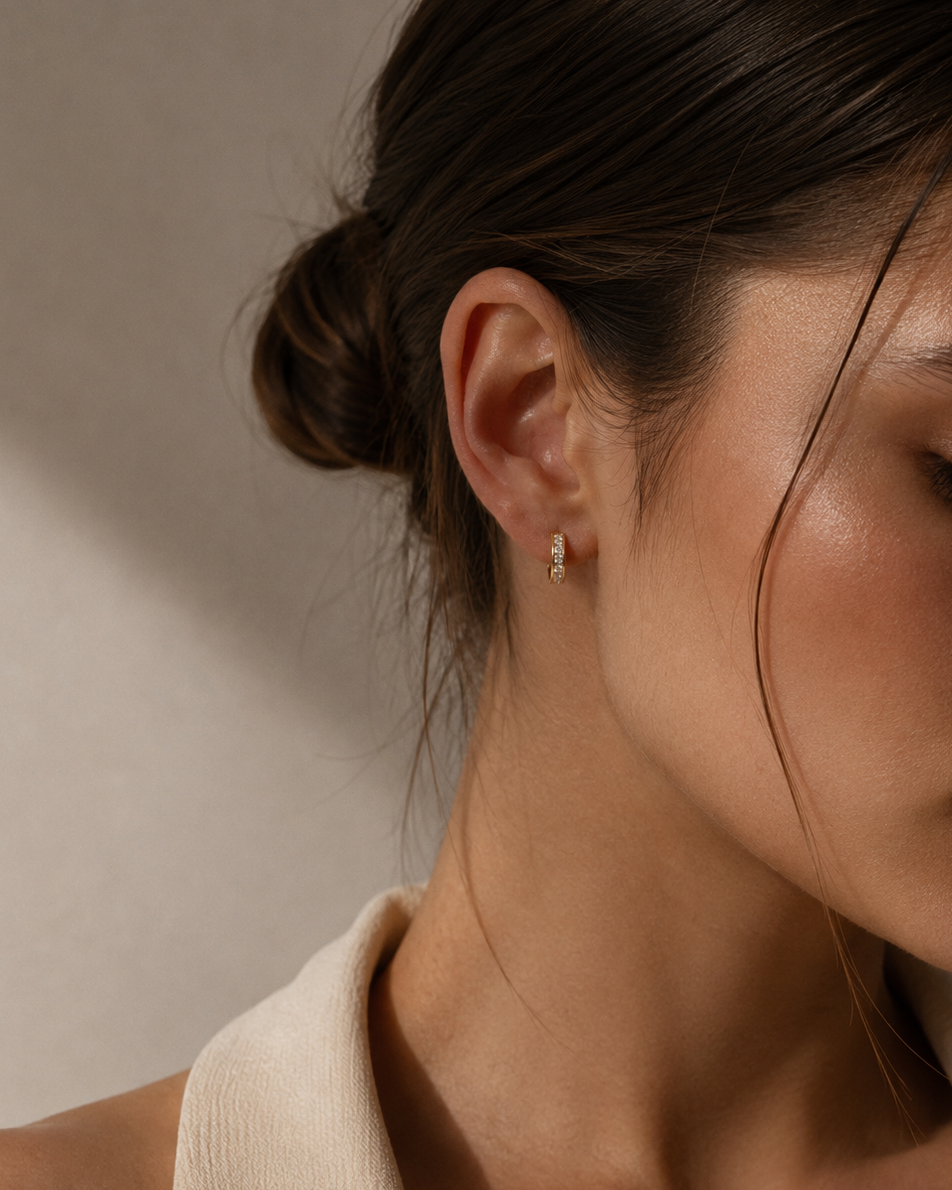 Dhai - 18K Earrings